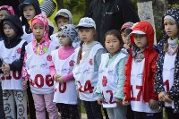 Сотня детсадовцев промчалась по аллее парка в Южно-Сахалинске, Фото: 4