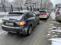 Очевидцев столкновения двух автомобилей "Субару" ищут в Южно-Сахалинске, Фото: 2