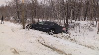 Седан врезался в столб на выезде из Южно-Сахалинска, Фото: 6