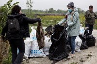 С берегов реки Красносельской в Новоалександровске убрали 25 кубом мусора, Фото: 27