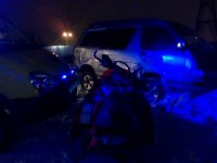 При столкновениии снегохода и микроавтобуса в Дальнем погиб мужчина, Фото: 1