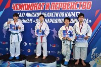 Сахалинские каратисты разыграли медали чемпионата и первенства области, Фото: 3