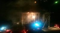 Линия электропередач вспыхнула из-за пожара в Холмске, Фото: 15