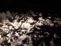 Дорогу автомобилистам в Невельском районе перегородила снежная лавина, Фото: 4