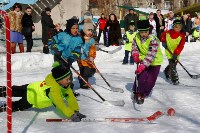 На Сахалине завершились состязания по "Хоккею в валенках", Фото: 6
