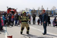 Сахалинцы попробовали потягаться силами с пожарными, Фото: 18