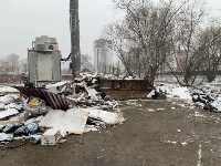 Горы мусора на улице Горной, Фото: 2