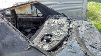 Toyota Sprinter сгорела в Южно-Сахалинске, Фото: 3