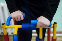 В отделении адаптивной физкультуры невельской спортшколы обновили инвентарь, Фото: 7