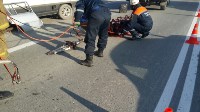 В Южно-Сахалинске пожилой водитель иномарки попал в аварию из-за инсульта, Фото: 1