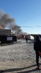На территории будущей школы в Дальнем вспыхнул пожар, Фото: 9