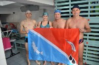 Команда правительства Сахалинской области заняла первое место в соревнованиях по плаванию, Фото: 5