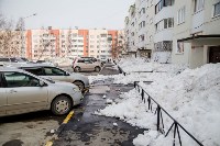 Управляющим компаниям Южно-Сахалинска дали неделю на ворошение снега у домов, Фото: 4