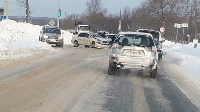 На въезде в Дальнее столкнулись две "Тойоты", Фото: 2