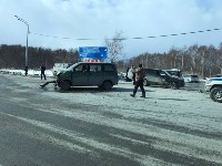 Suzuki Escudo и Toyota Noah столкнулись в Южно-Сахалинске, Фото: 7