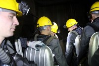 Сахалинские горноспасатели провели учения на 110-метровой глубине, Фото: 3