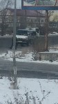 Бензовоз и микроавтобус столкнулись в Южно-Сахалинске, Фото: 2