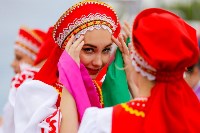 Пасмурная погода не помешала южносахалинцам отметить День России, Фото: 1