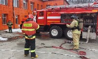 Предполагаемый пожар потушили в детсаду в Смирных, Фото: 2