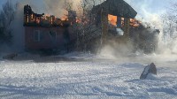 База отдыха РЖД дотла сгорела в Корсаковском районе, Фото: 3