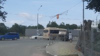 В Южно-Сахалинске при столкновении двух микроавтобусов один из них перевернулся, Фото: 4