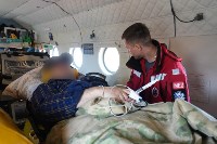 Санавиация доставила пациента с инсультом из Курильска в Южно-Сахалинск, Фото: 5