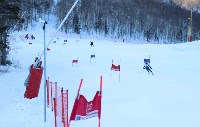 Сахалинские горнолыжники выявляют сильнейших в гигантском слаломе, Фото: 3