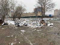 Горы мусора на улице Горной, Фото: 3