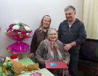 Жительницу Южно-Сахалинска поздравили со 100-летним юбилеем, Фото: 3
