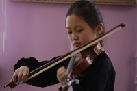 Юные сахалинцы знакомятся с тайнами домры и скрипки, Фото: 3