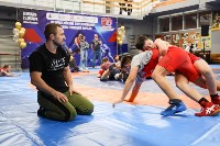Серебряный призер чемпионатов мира и Европы по греко-римской борьбе провел мастер-класс на Сахалине, Фото: 12