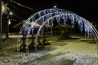 Парк Южно-Сахалинска готовится к Новому году, Фото: 10