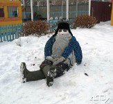 100 снеговиков сделали сахалинские ребятишки на конкурс astv.ru, Фото: 65