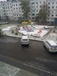 Охинский район засыпало снегом, Фото: 6