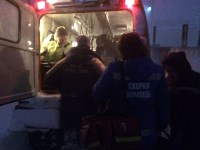Сахалинские спасатели помогли доставить в больницу роженицу , Фото: 11