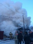 Человек пострадал при пожаре в Южно-Сахалинске, Фото: 1