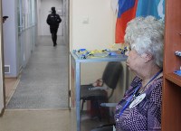 Избирательный участок в аэропорту Южно-Сахалинска , Фото: 5