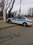 Автомобиль ГИБДД врезался в забор в Южно-Сахалинске, Фото: 5