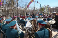 Несколько тысяч гостей принял в День Победы парк Южно-Сахалинска , Фото: 17