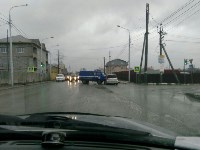 Toyota Raum и почтовый УАЗ столкнулись в Южно-Сахалинске, Фото: 1