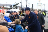 Военный парад в День Победы в Южно-Сахалинске, Фото: 32