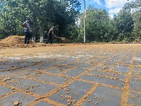 Парк культуры и отдыха имени Героя Советского Союза Н.Д. Грищенко благоустраивают в Тымовском, Фото: 7