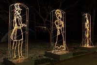Парк Южно-Сахалинска готовится к Новому году, Фото: 6
