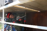 Сахалинские школьники спасали «попавших» в ДТП людей, Фото: 10
