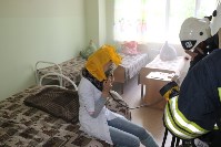 Условный пожар "потушили" в детском лагере в Анивском районе, Фото: 7