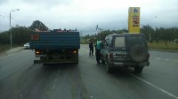 Внедорожник и грузовик столкнулись на дороге на Троицкое, Фото: 8
