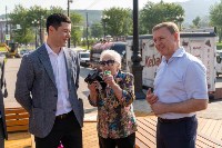 Новую зону отдыха получили южносахалинцы на месте бывшего торгового объекта, Фото: 2