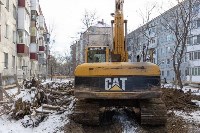 Мэр Южно-Сахалинска остановил сомнительное "благоустройство" между многоэтажками на Фабричной, Фото: 1