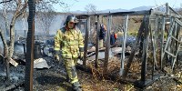 Открытое пламя в СНТ «Ландыш» потушили, Фото: 2