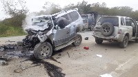 Один человек погиб и несколько пострадали при столкновении трех авто на юге Сахалина, Фото: 3